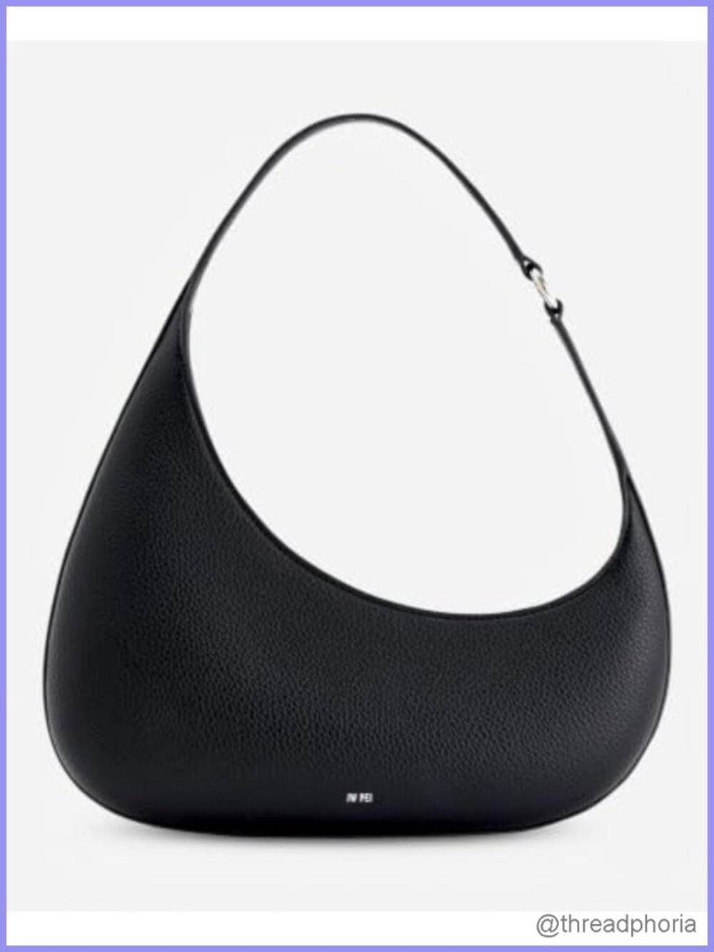 Vegan Leather Shoulder Bag, Medium Briefcase Purse with Strap
